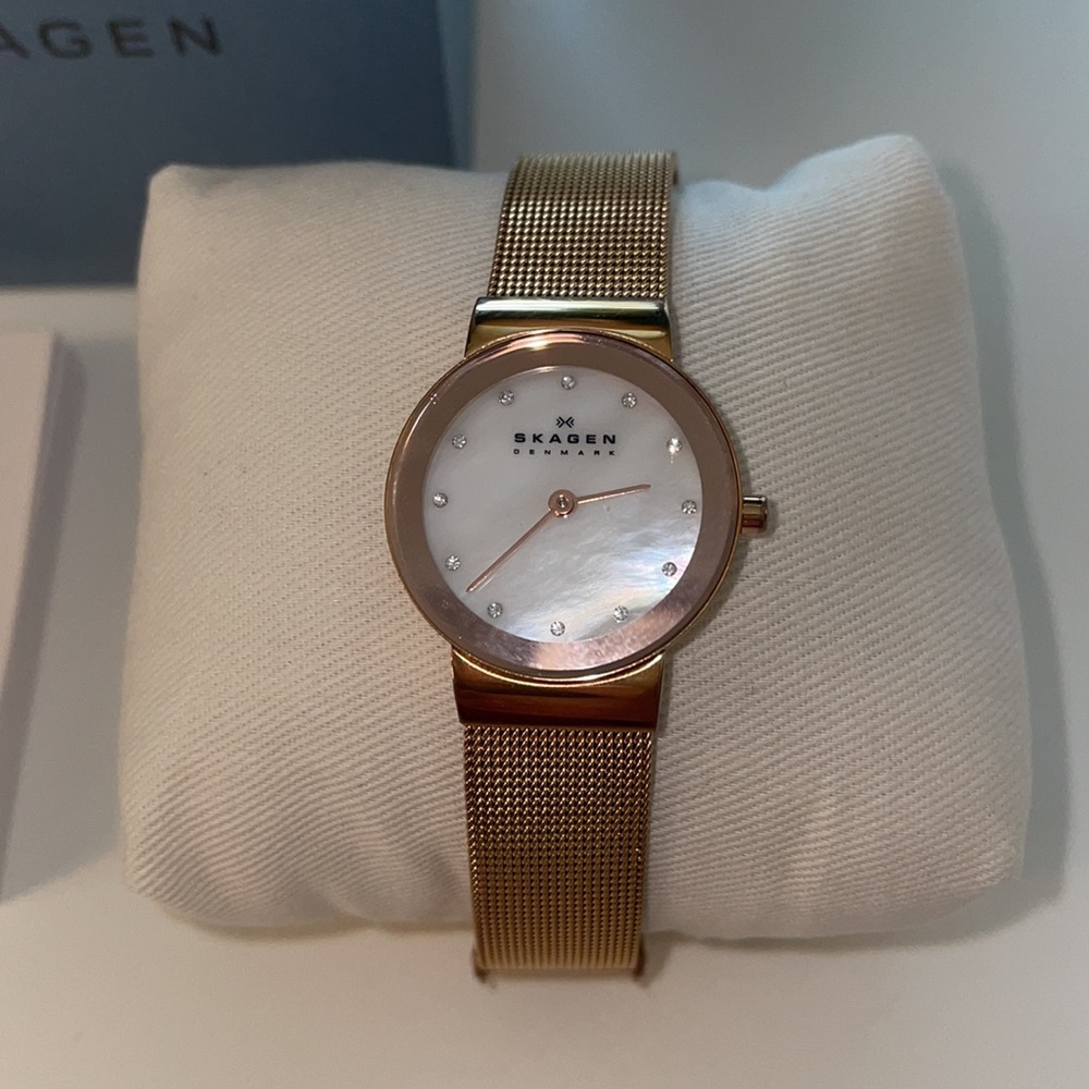 Skagen Women’s Freja rose gold watch